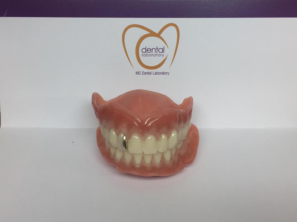 False teeth