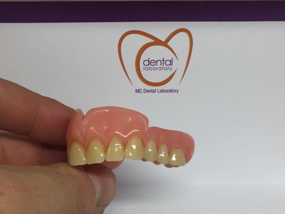 false teeth