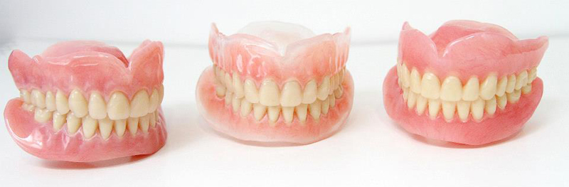 false teeth